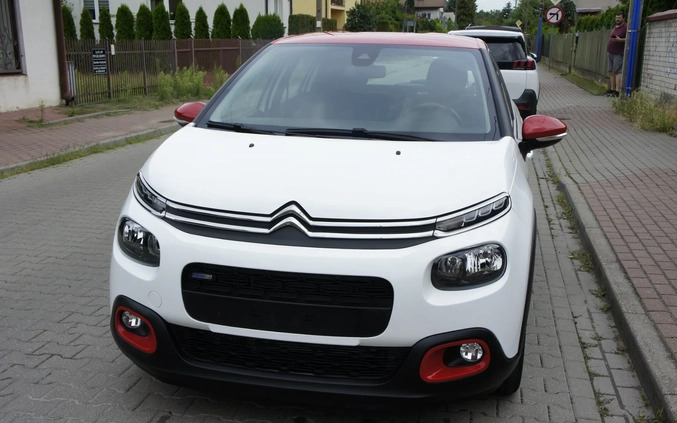 Citroen C3 cena 54800 przebieg: 22000, rok produkcji 2018 z Płock małe 301